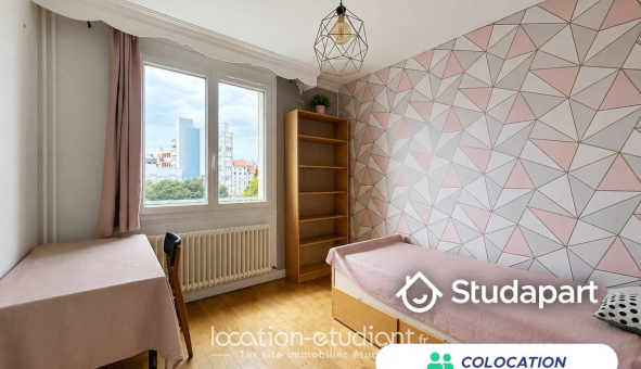 Colocation étudiante T5 &agrave; Villeurbanne (69100)