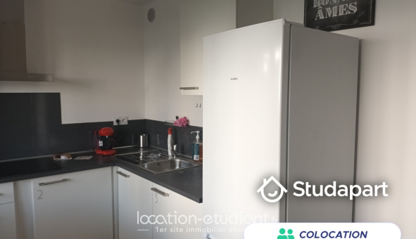 Colocation étudiante T4 &agrave; Villeurbanne (69100)