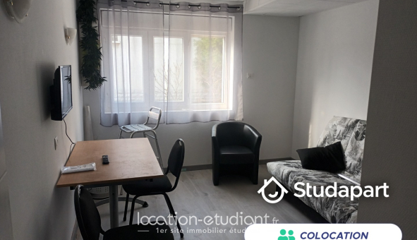 Colocation étudiante T4 &agrave; Villeurbanne (69100)