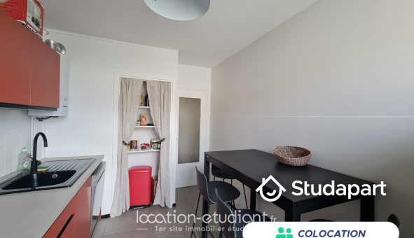 Colocation étudiante T5 &agrave; Villeurbanne (69100)
