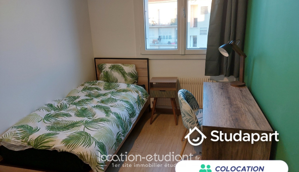 Colocation étudiante T5 &agrave; Villeurbanne (69100)