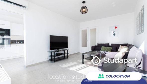 Colocation étudiante T4 &agrave; Villeurbanne (69100)