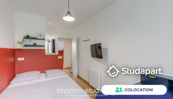 Colocation étudiante T3 &agrave; Villeurbanne (69100)