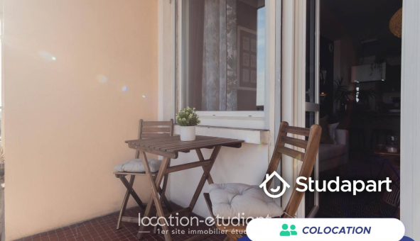 Colocation étudiante T4 &agrave; Villeurbanne (69100)