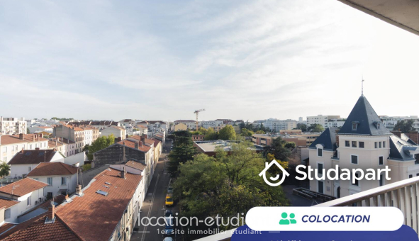 Colocation étudiante T4 &agrave; Villeurbanne (69100)