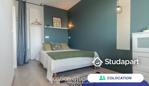 Colocation étudiante T4 &agrave; Villeurbanne (69100)