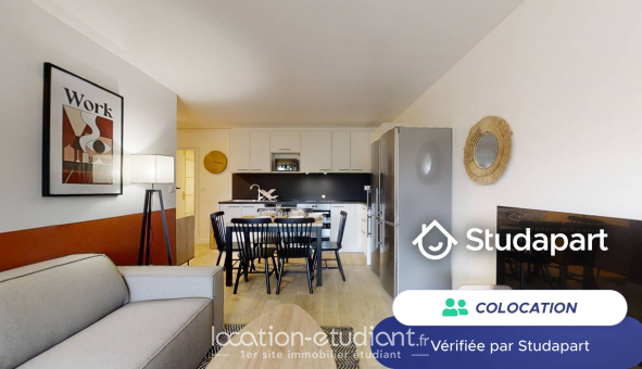 Colocation étudiante Duplex &agrave; Villeurbanne (69100)