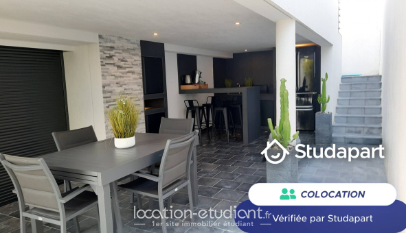 Colocation étudiante Studio &agrave; Vitrolles (13127)