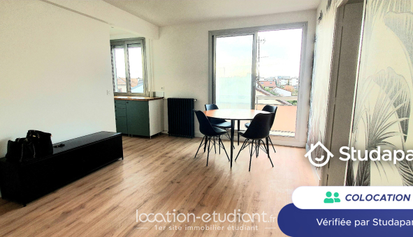 Colocation étudiante T3 &agrave; Vitry sur Seine (94400)