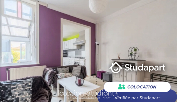 Colocation étudiante T1 &agrave; Wattignies (59139)