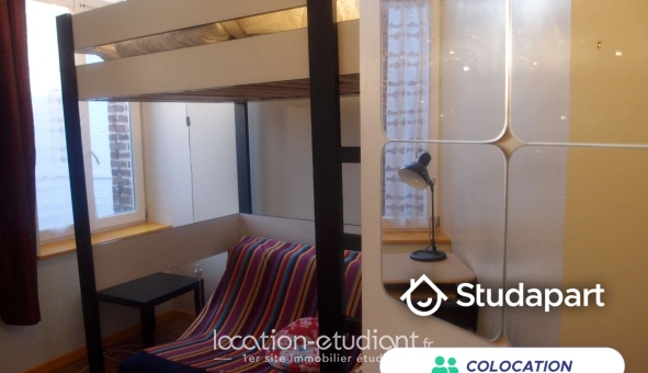 Colocation �tudiante T2 &agrave; Lille (59800)