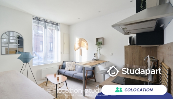Colocation tudiante T2 à Lille (59800)