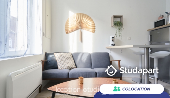 Colocation tudiante T2 à Lille (59800)
