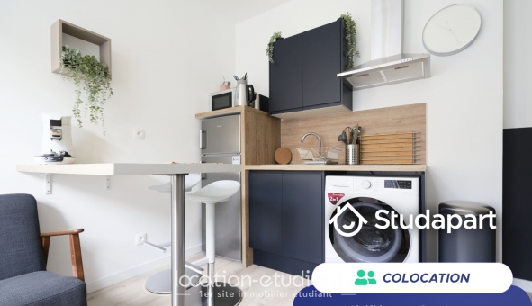 Colocation tudiante T2 à Lille (59800)