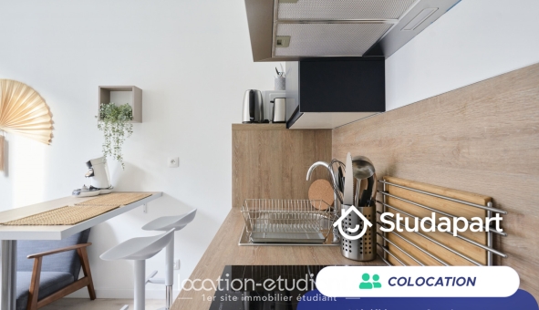 Colocation tudiante T2 à Lille (59800)