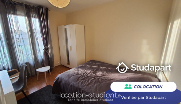 Colocation étudiante Chambre dans une colocation de 12m2