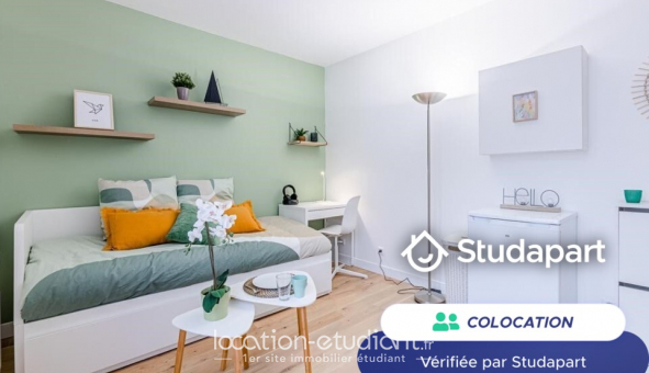Colocation étudiante Chambre dans une colocation de 10m2