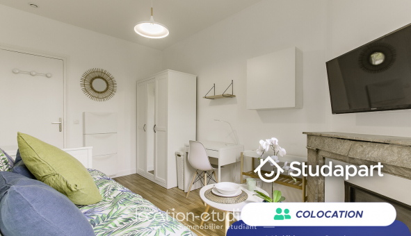 Colocation tudiante Chambre dans une colocation de 12m2