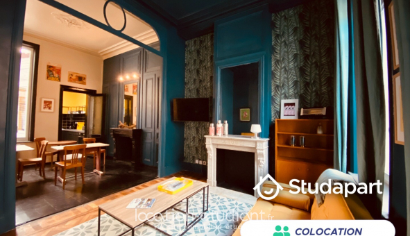 Colocation étudiante T3 à Lille (59800)