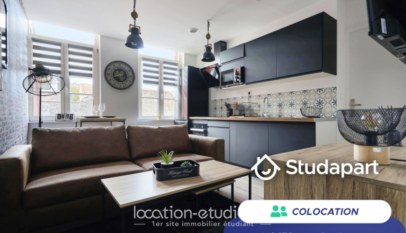 Colocation tudiante T3 à Lille (59800)