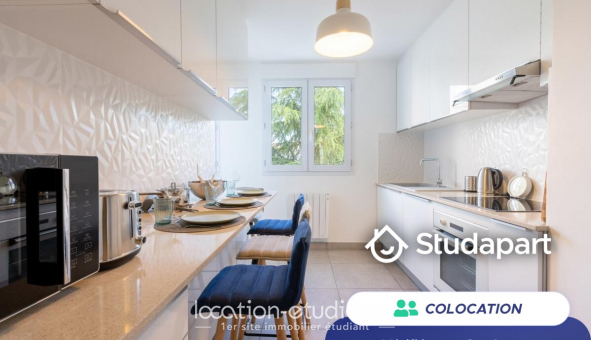 Colocation �tudiante T3 &agrave; Lyon 6�me arrondissement (69006)