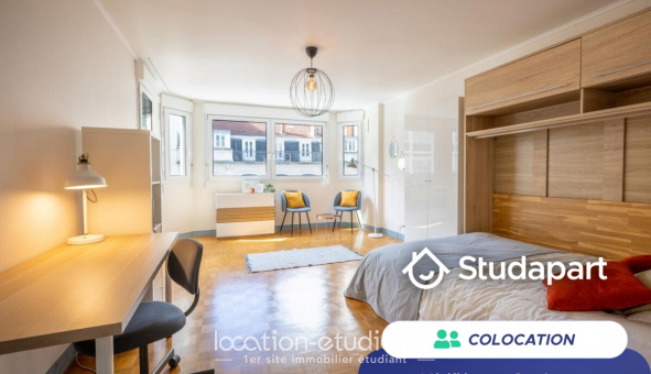 Colocation �tudiante T3 &agrave; Lyon 6�me arrondissement (69006)