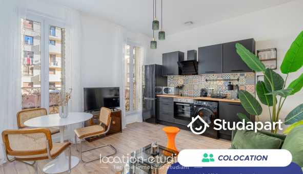 Colocation �tudiante T3 &agrave; Marseille 02�me arrondissement (13002)