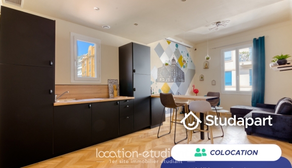 Colocation �tudiante T3 &agrave; Nice (06100)