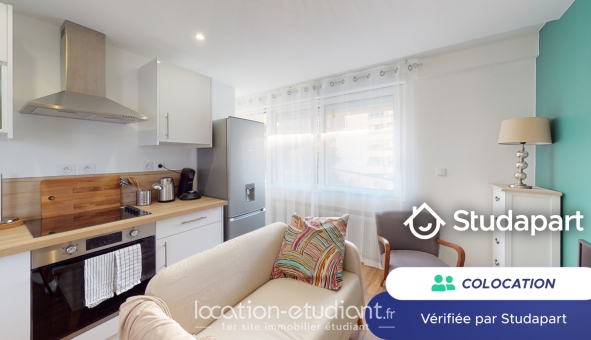 Colocation tudiante T3 à Rouen (76100)