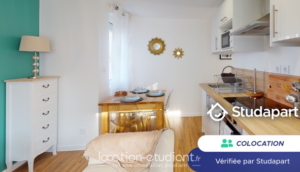 Colocation tudiante T3 à Rouen (76100)