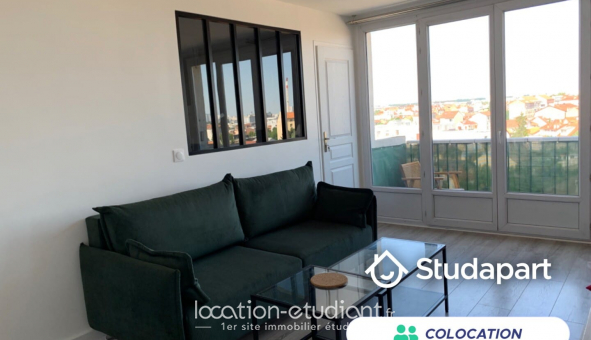 Colocation �tudiante T3 &agrave; Vitry sur Seine (94400)