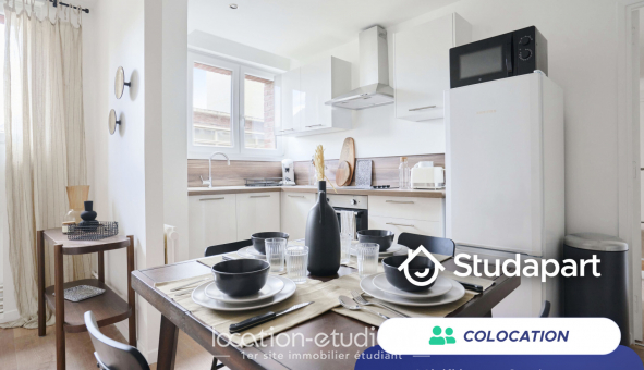Colocation �tudiante T4 &agrave; Amiens (80090)