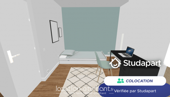 Colocation étudiante T4 à Elbeuf (76500)