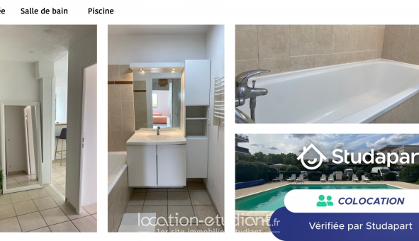 Colocation tudiante T4 à vry (91000)