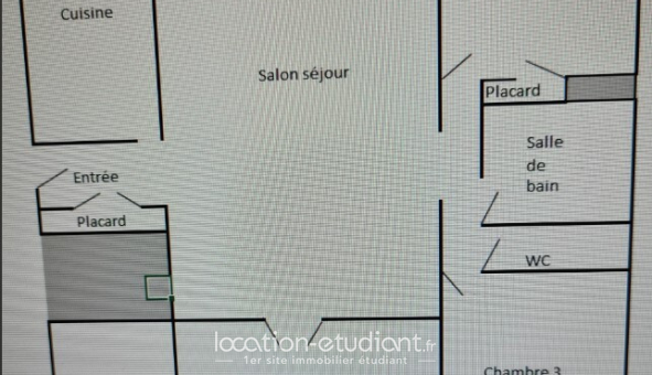 Colocation étudiante T4 à Évry (91000)