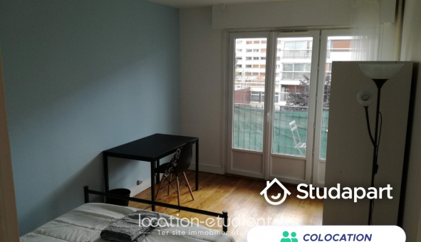 Colocation tudiante Chambre dans une colocation de 14m2