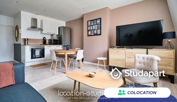 Colocation �tudiante T4 &agrave; Lille (59800)