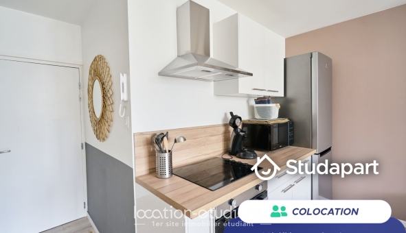 Colocation �tudiante T4 &agrave; Lille (59800)