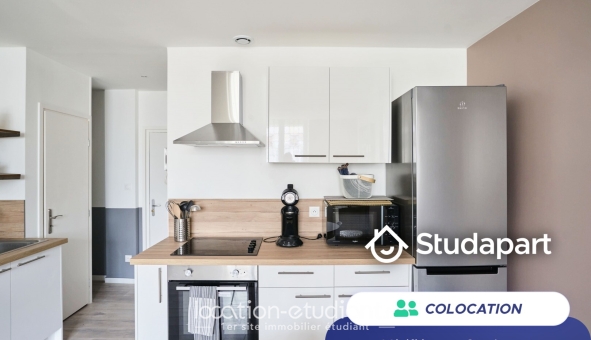 Colocation �tudiante T4 &agrave; Lille (59800)