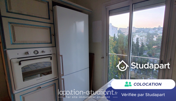 Colocation �tudiante T4 &agrave; Nice (06100)