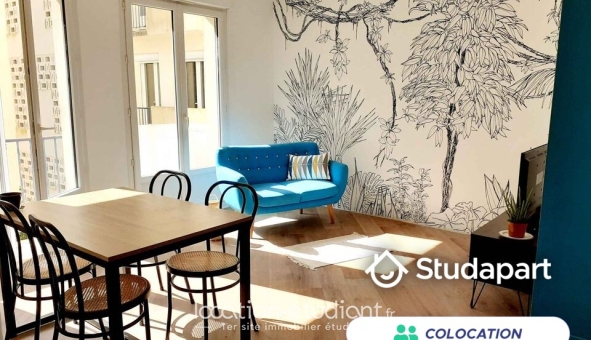 Colocation tudiante Chambre dans une colocation de 12m2
