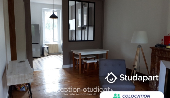 Colocation �tudiante T4 &agrave; Saint �tienne (42100)