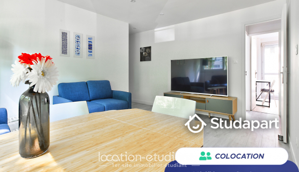 Colocation tudiante T4 à Villeurbanne (69100)