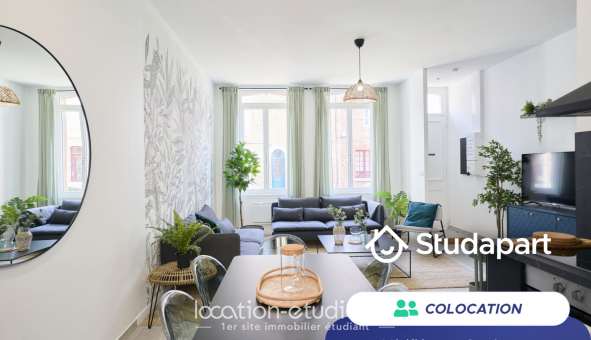 Colocation �tudiante T5 &agrave; Amiens (80090)
