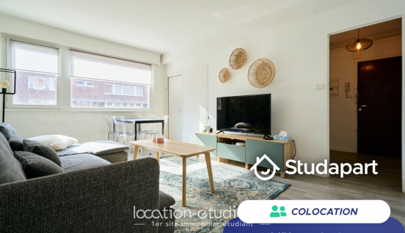 Colocation tudiante T5 à Lille (59800)