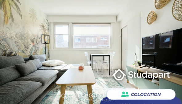 Colocation tudiante T5 à Lille (59800)