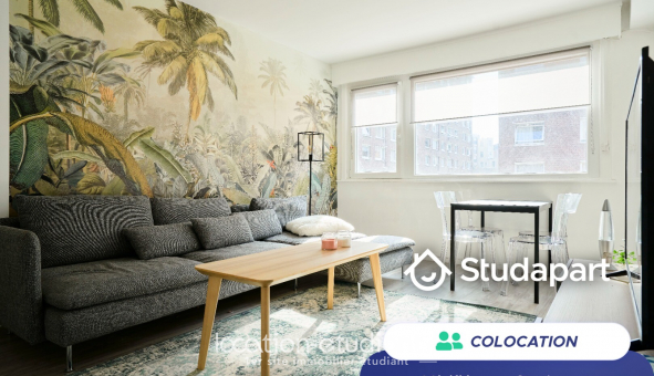 Colocation tudiante T5 à Lille (59800)