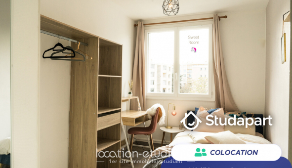 Colocation �tudiante T5 &agrave; Lyon 8�me arrondissement (69008)